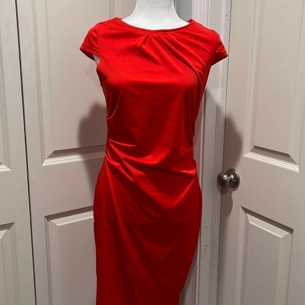 Zanzea collection NWT red midi dress size large